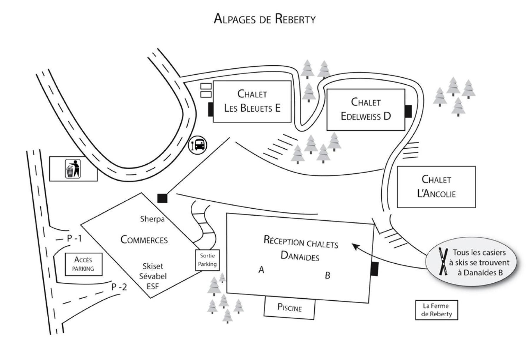 סן-מרטין-דה-בלוויל Residence Alpages De Reberty - Appartement Spacieux Et Lumineux - Proche Des Pistes - Balcon - Piscine - Parking Couvert Mae-7011 מראה חיצוני תמונה